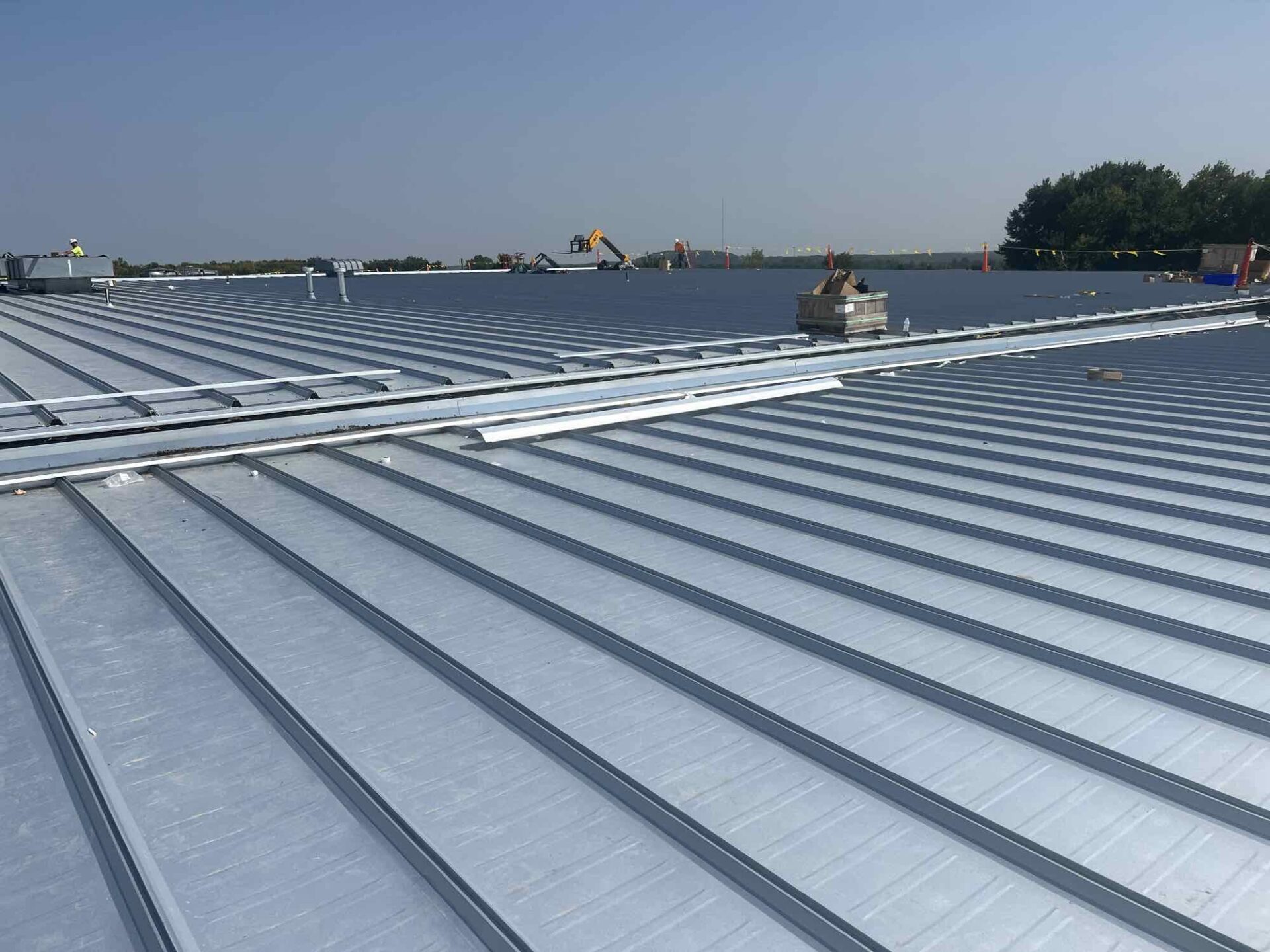 image4 Metal roof replacement on a commercial building in Kansas City.